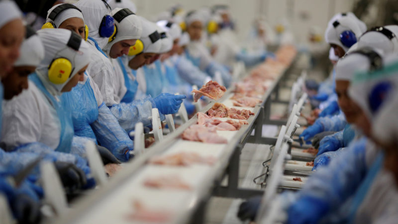 Egito suspende tarifa de compra de frango