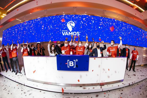 Grupo Vamos (VAMO3) conclui IPO e inicia negociação na B3