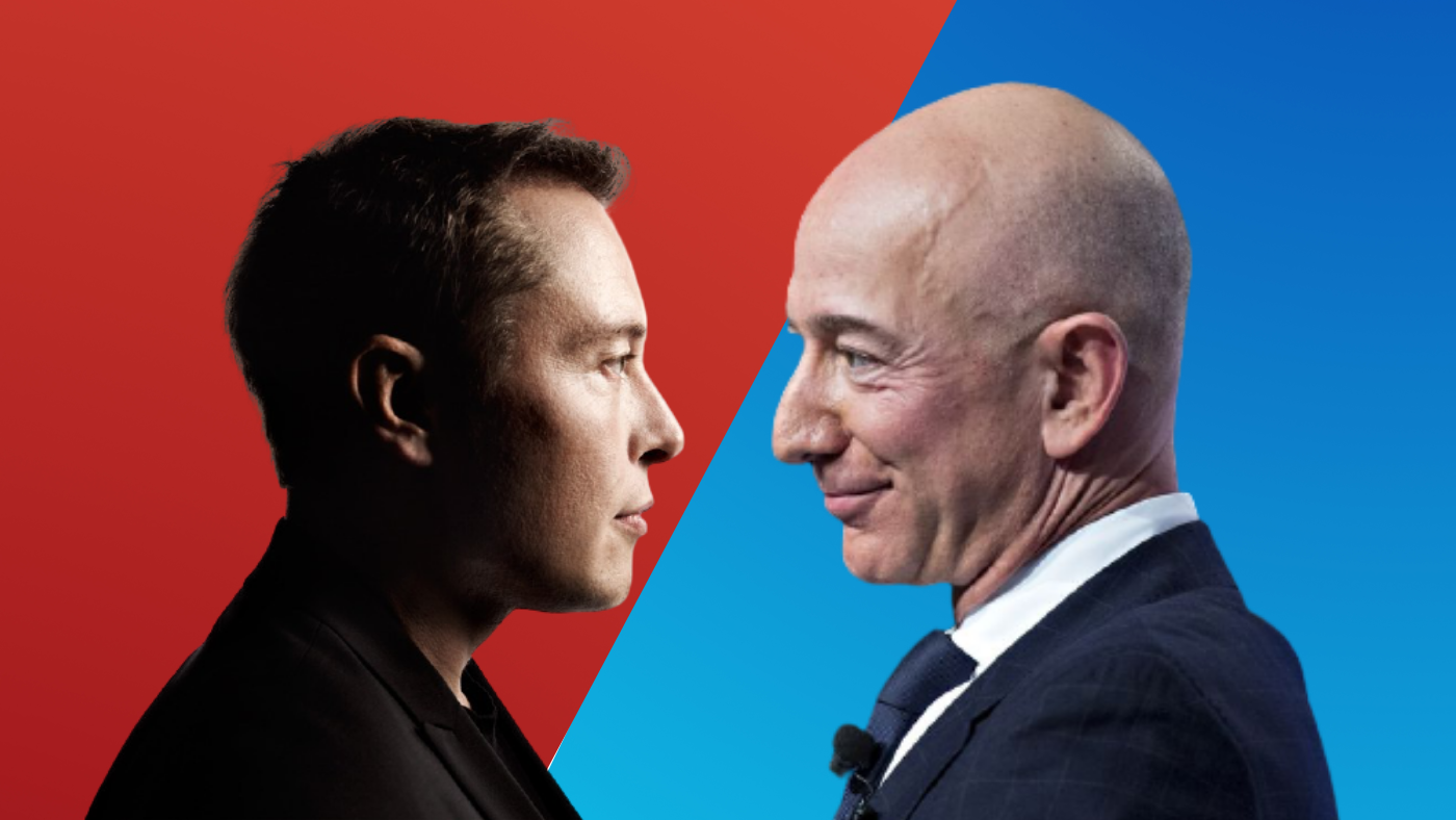 Jeff Bezos × Elon Musk: entenda a eterna disputa entre os homens mais ricos do mundo